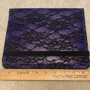NWOT & Vintage Purple Lace iPad Holder